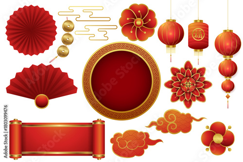 set element lunar year for seasonal design