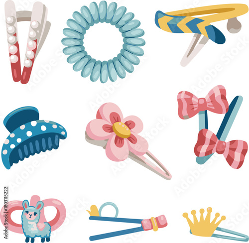 set of colorful toothbrushes