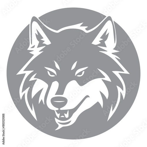 Wolf Emblem Design