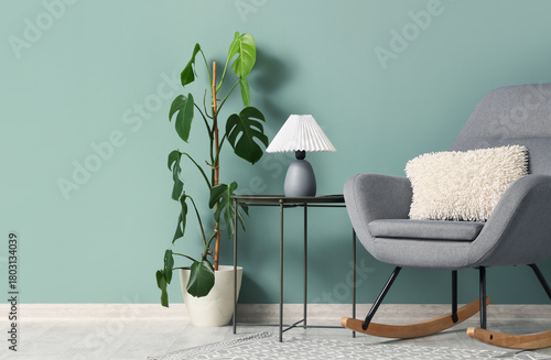 Modern living room interior...