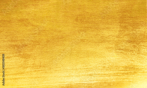 Shiny yellow leaf gold foil