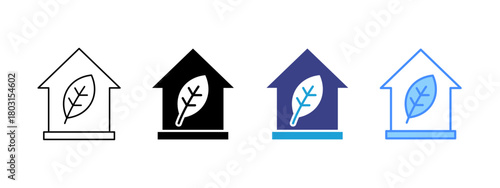 Greenhouse icon set multiple style collection