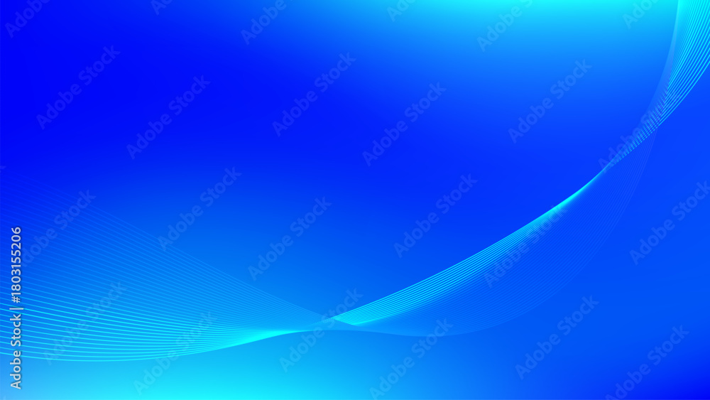 Naklejka premium abstract blue wave background