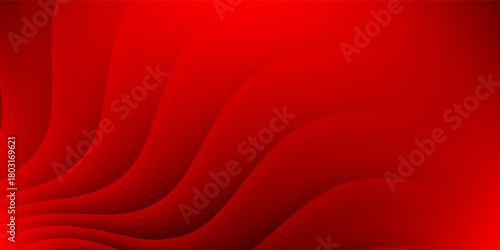 Fototapeta Naklejka Na Ścianę i Meble -  abstract red background with circle element. red wavy background. abstract dark red background.