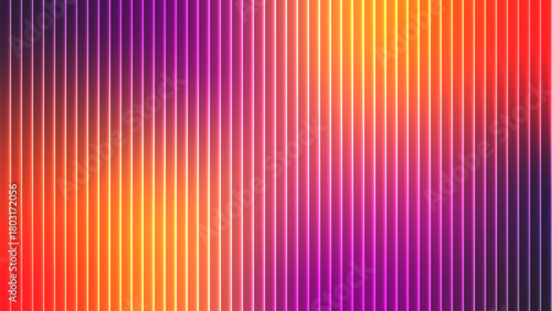 Vibrant vertical stripes of pink purple yellow and orange create a colorful abstract gradient background