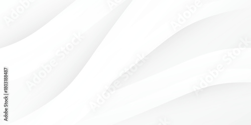 Modern white background with flow of lines abstract modern art design