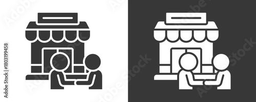 Collaboration Icon Set Vector Collection Isolated In Black And White