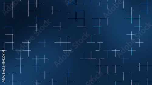 Wallpaper Mural dark blue glowing grid line abstract background design Torontodigital.ca