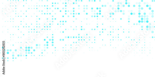 Light BLUE vector layout with circle shapes. Blurred decorative design in abstract style with bubbles. Template for your brand book.