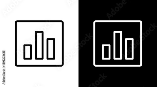 Dashboard  White Icon Set Design