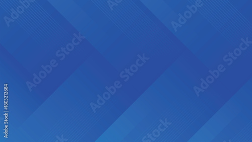 Abstract Blue Geometric Background Template