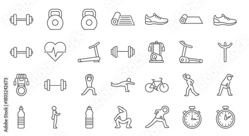 Fitness Icons Gym, Cardio, and Training for a Healthy Lifestyle