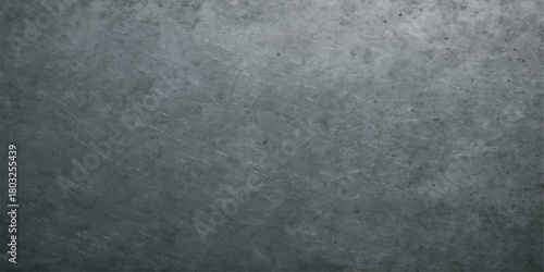 Dark grunge concrete wall background texture with rough gray surface and blank space for design