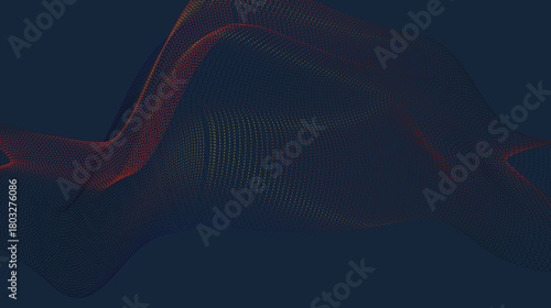 Abstract wave background. Element for design. Digital frequency track equalizer.