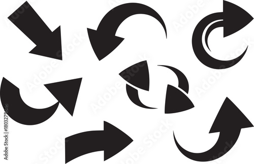 Arrow symbols and direction icons