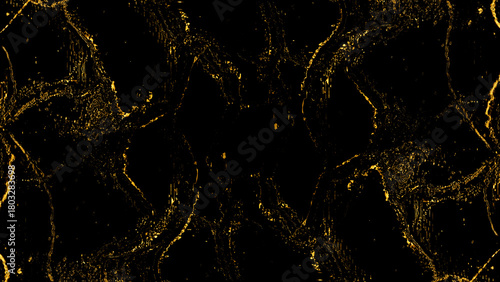 Luxurious black and gold marble texture background with elegant veins, premium design projects and opulent branding