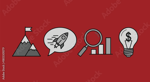 Achieve business goals with rocket launch, analysis, and bright ideas