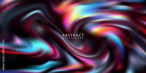 Vibrant Abstract Swirls Of Colorful Fluid Art For Dynamic Backgrounds And Design