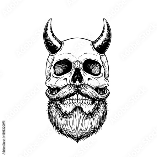 Vector Skull, Line Art Skull, Flat Design Skull, Geometric Skull, Vintage Illustration, Hand-Drawn Style, Adobe Illustrator, Editable Vector, Scalable Graphic, Death, Gothic, Macabre, Mortal, Anatomy,