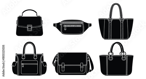 Stylish handbag collection for modern professional fashion designs
