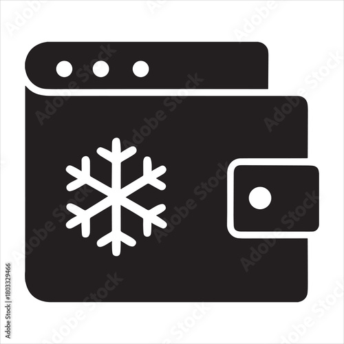 Cold wallet icon