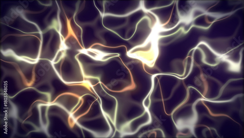 Abstract Flowing Light Background with Delicate Waves and Subtle Hues