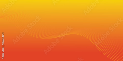 Backgroun orange and yellow Abstack Wave line vector. eps 10