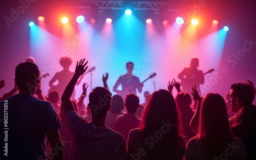 Wallpaper Mural Vibrant Labor Day Celebration: Live Music Community Event in High Resolution Photo, Festive Atmosphere with Glossy Backdrop   Stock Concept. High quality Torontodigital.ca