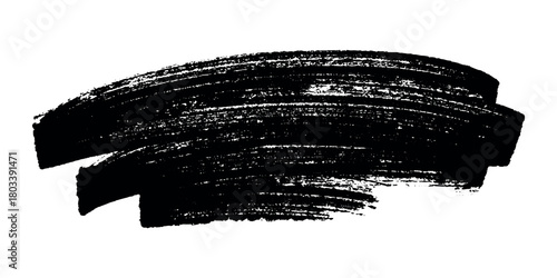 Brush paint stroke texture swatch Hand painted background Ink scribble dab clipart Paint smudge for tags and stamps design