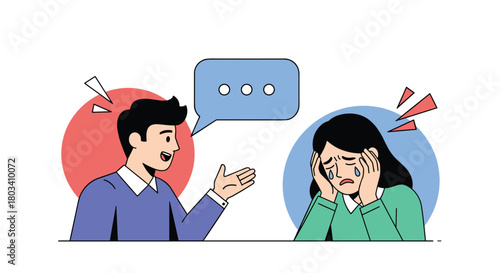 Understanding and navigating difficult conversations between people during a conflict situation.