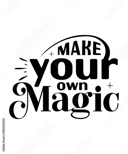 make your own magic svg design