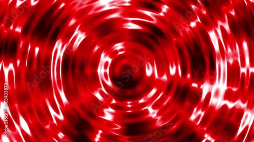 4K Slow Motion Red Liquid Water Waves Ripples with bright highlight glossy Reflection Abstract Background Animation