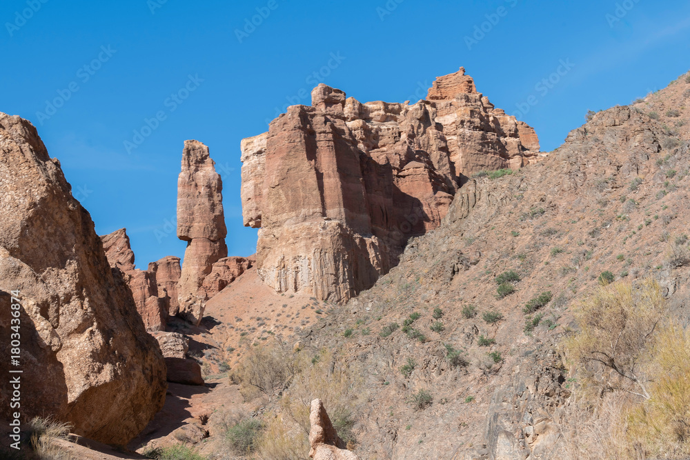 Obraz premium Picturesque landscapes of the Grand Canyon. Beautiful natural background.