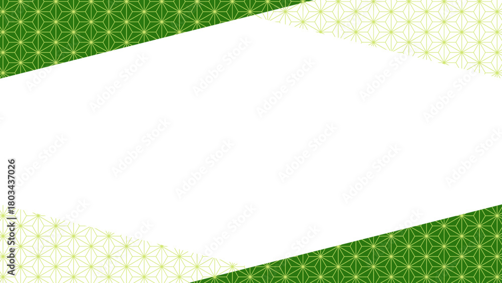 Naklejka premium 和風フレーム 背景素材 2026年 年賀状 広告 正月 新年