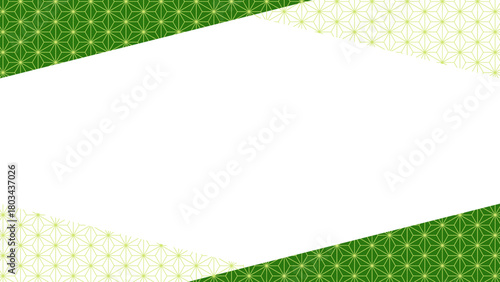 和風フレーム 背景素材 2026年 年賀状 広告 正月 新年