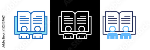 Training blueline icon