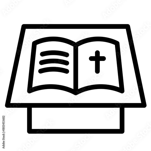 Scripture in vector illustration