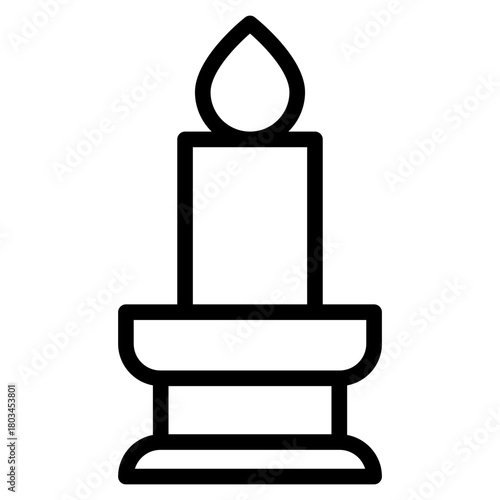 Cadle in vector illustration