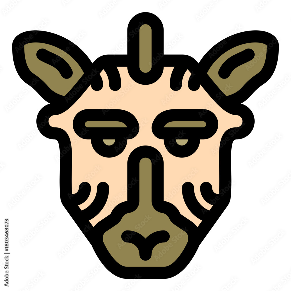 Obraz premium Zebra icon