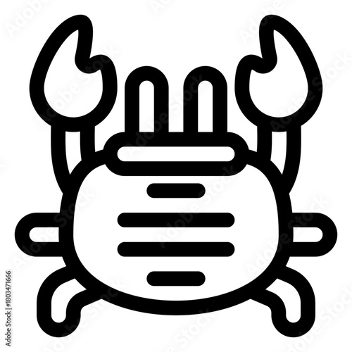 Crab icon