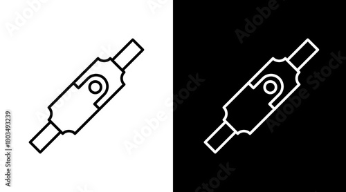 Drive Shaft Car Icon