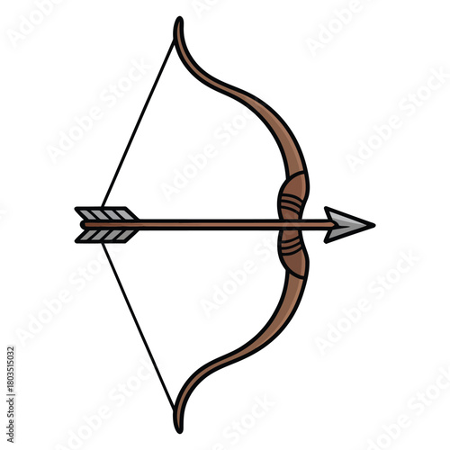 bow and arrow