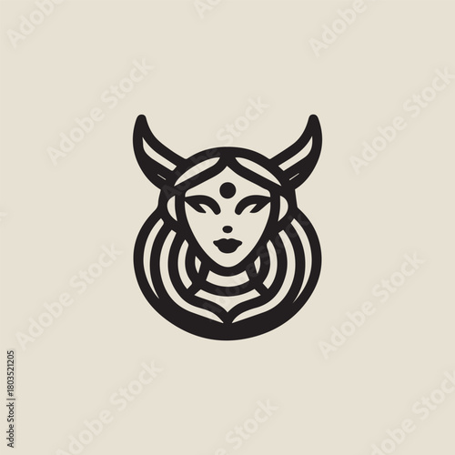 Goddess Bastet Logo