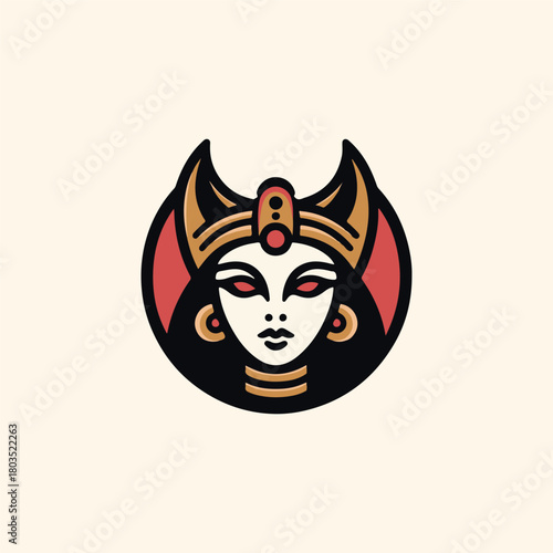Goddess Bastet Logo