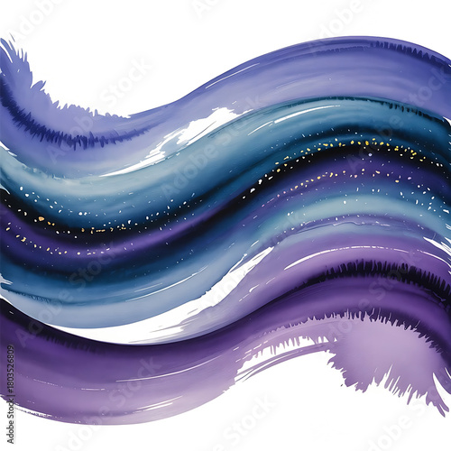 abstract blue wave background