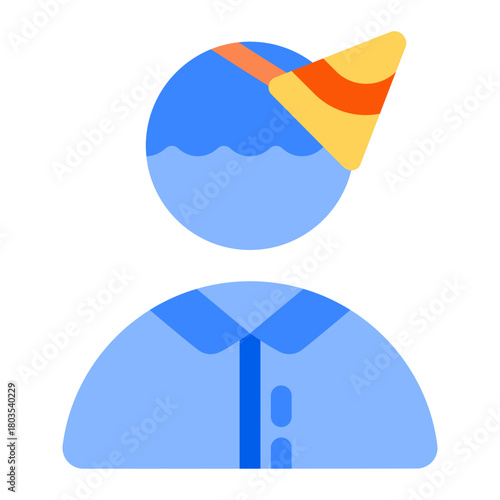 Birthday boy icon