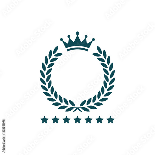 Elegant Crest Logo Vector Design
