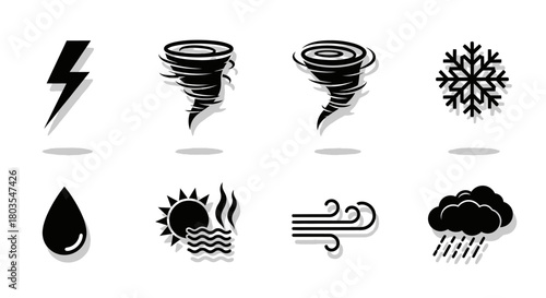 set of icons for design