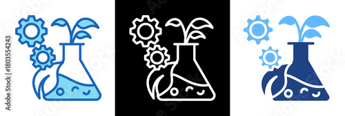 Bioengineering tripplestyle icon