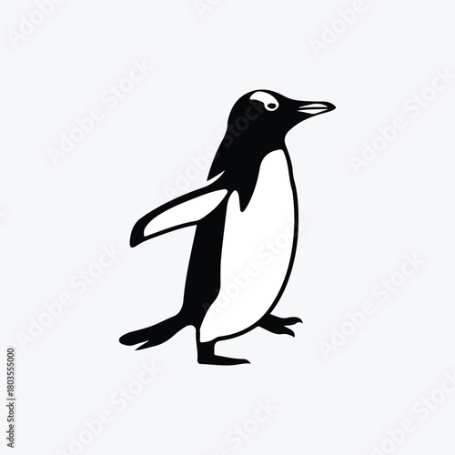 Penguin, bird icon